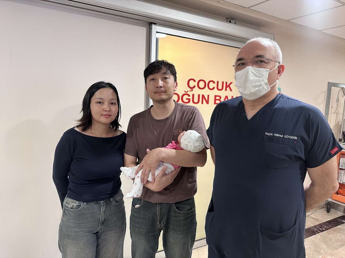 10 günlük mucize! Ölüm riski taşıyan Moğolistanlı bebek Konya’da hayata tutundu 1